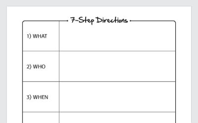 7-Step Directions