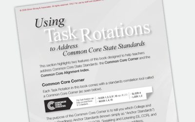 Using Task Rotation to Address Standards